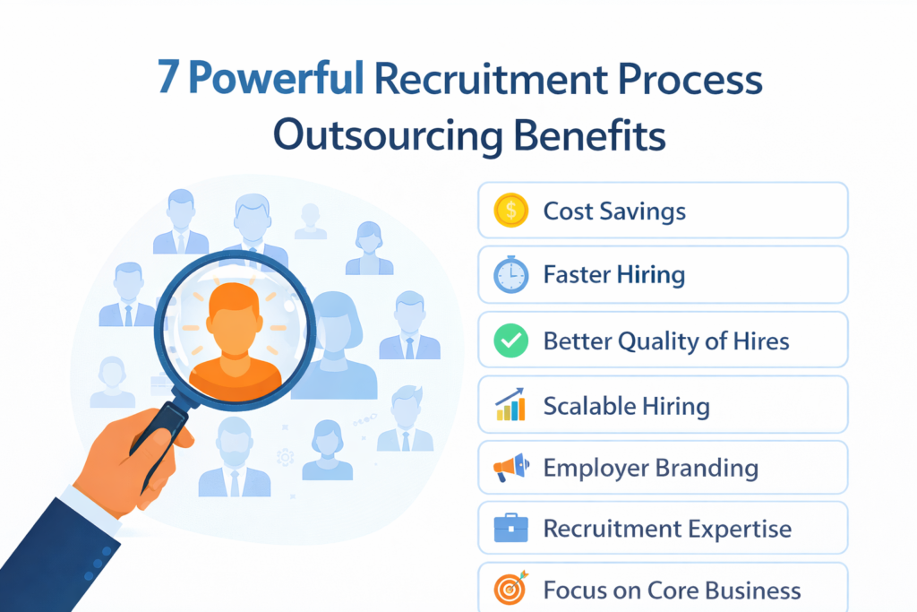 7 Powerful Recruitment Process Outsourcing Benefits and Hiring Process in 2026