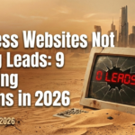 Business Websites Not Getting Leads: 9 Shocking Reasons in 2026