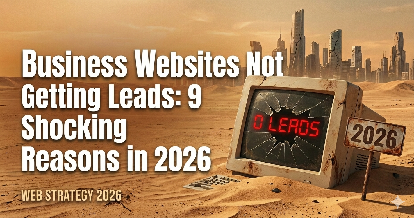 Business Websites Not Getting Leads: 9 Shocking Reasons in 2026