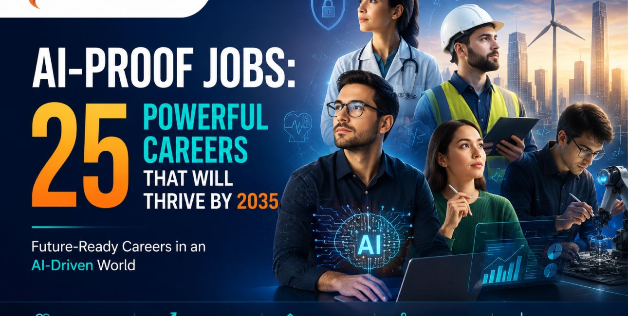 AI-Proof Jobs: 25 Powerful Careers That Will Thrive by 2035